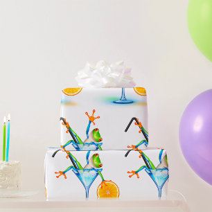 Cocktail Frog Cadeaupapier