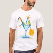 Cocktail Frog T-shirt (Voorkant)