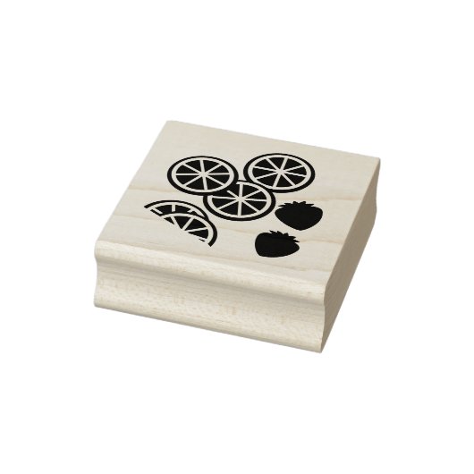 Cocktail Fruit Rubber Stempel (Stempel)