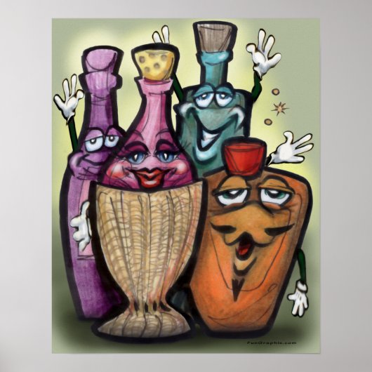 Cocktail Gang Poster (Voorkant)