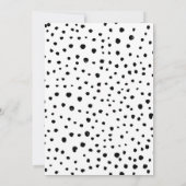 Cocktail gesprekspartner-uitnodiging kaart (Achterkant)