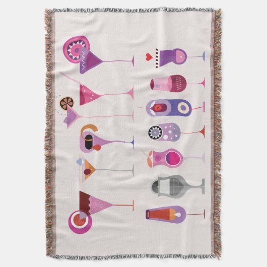 Cocktail Glans Deken (Voorkant Verticaal)