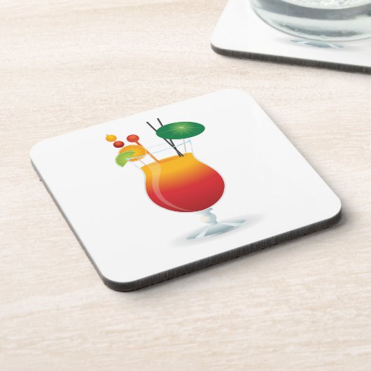 COCKTAIL GLASS DRANKJES ONDERZETTER (Linkerzijde)