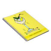 Cocktail Glass Gin Drinker Cocktail Recipe Notitieboek (Rechterzijde)