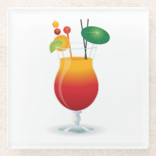 COCKTAIL GLASS GLAZEN ONDERZETTER