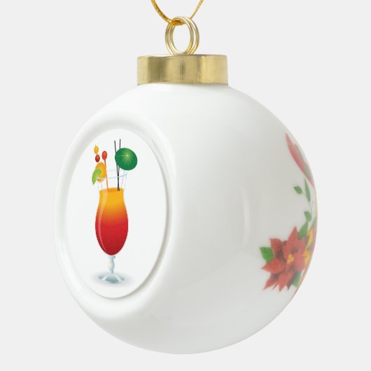 COCKTAIL GLASS KERAMISCHE BAL ORNAMENT (Rechts)