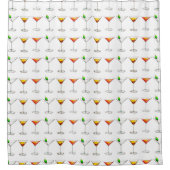 Cocktail Glass Mixed Drink Martini Cosmopolitan Douchegordijn (Voorkant)