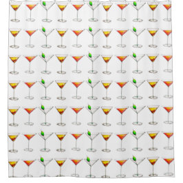 Cocktail Glass Mixed Drink Martini Cosmopolitan Douchegordijn