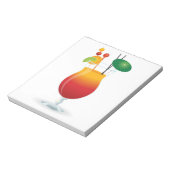 COCKTAIL GLASS NOTITIEBLOK (Linkerzijde)
