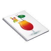 COCKTAIL GLASS NOTITIEBOEK (Rechterzijde)
