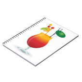 COCKTAIL GLASS NOTITIEBOEK (Linkerzijde)