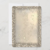 Cocktail Glass Santa Hat Presents Christmas Party Kaart (Achterkant)