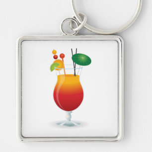 COCKTAIL GLASS SLEUTELHANGER