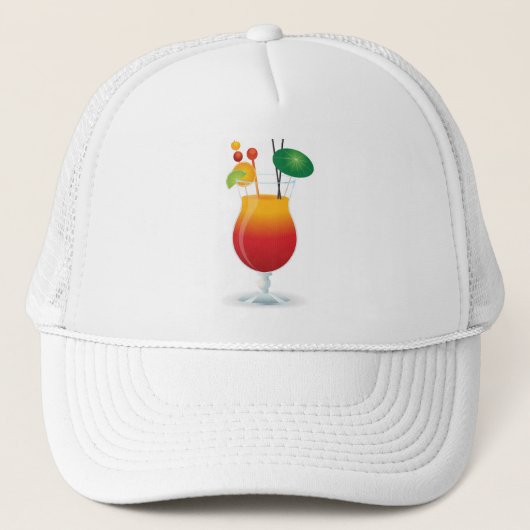 COCKTAIL GLASS TRUCKER PET (Voorkant)