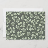 Cocktail Green-kerstkaart Kaart (Achterkant)