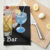 Cocktail Happy Hour Handdoek (Quarter Fold)
