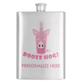COCKTAIL HIP FLASK - DRANKVARKEN HEUPFLES (Voorkant)