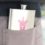 COCKTAIL HIP FLASK - DRANKVARKEN HEUPFLES (Voorbeeld)