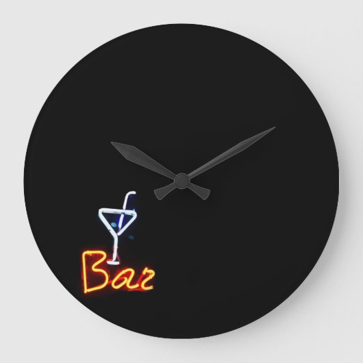 Cocktail Hour Bar-klok Grote Klok (Voorkant)