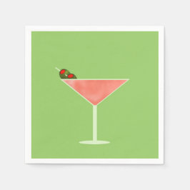 Cocktail Hour Cocktail Napkins Servet