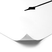 Cocktail Hour Elegant Calligraphy Huwelijk modern Poster (Hoek)