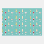 Cocktail Hour Inpakpapier Vel (Voorkant)