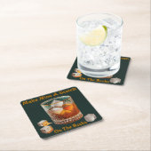 Cocktail Hour Maak van mij een whisky op de rotsen Kartonnen Onderzetters (Insitu)