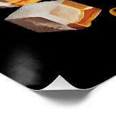 Cocktail Hour Maak van mij een whisky op de rotsen Perfect Poster (Hoek)