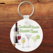 Cocktail Hour Sleutelhanger (Voorkant)