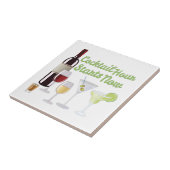 Cocktail Hour Tegeltje (Zijkant)