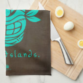 Cocktail Hour Tiki Towel Theedoek (Quarter Fold)