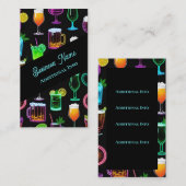 Cocktail Hour Visitekaartje (Voorkant / Achterkant)