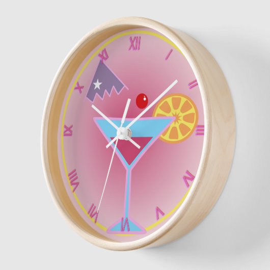 Cocktail Hour Wall klok (Hoek)