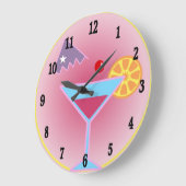 Cocktail Hour Wall klok (Hoek)