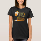 Cocktail I Werd Ganz Spitz door Aperol Spritz T-shirt (Voorkant)