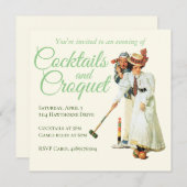 Cocktail Invitation Kaart (Voorkant / Achterkant)