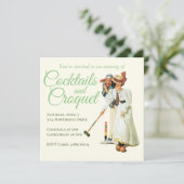 Cocktail Invitation Kaart (Staand voorkant)