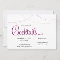 Cocktail Invitation