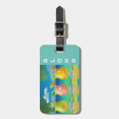 cocktail juichen bagagelabel (Voorkant verticaal)