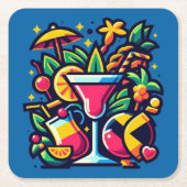 cocktail kartonnen onderzetters (Voorkant)