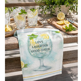 Cocktail Keuken Decor Gin & Tonic Liefhebber Theedoek