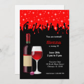 Cocktail * kies achtergrondkleur kaart (Voorkant / Achterkant)