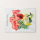 Cocktail Koningin Antieke Kip Hen Party Legpuzzel (Horizontaal)