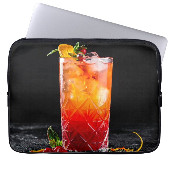 cocktail laptop sleeve (Voorkant)
