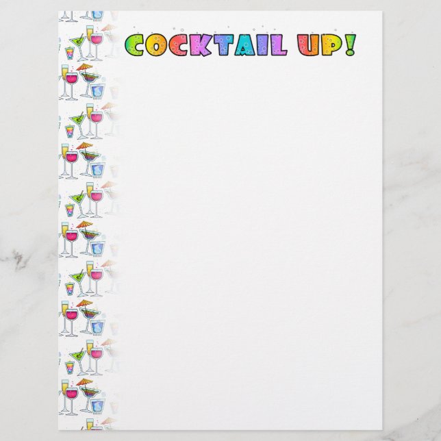COCKTAIL. LETTERHEAD (Voorkant)
