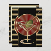 Cocktail Lounge Briefkaart (Voorkant / Achterkant)