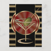 Cocktail Lounge Briefkaart (Voorkant)