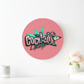 Cocktail lounge martini retro  liquor bar grote klok (Huis)
