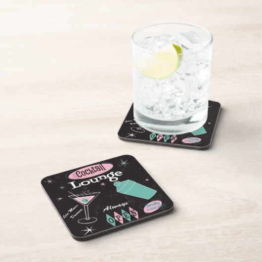 Cocktail Lounge Onderzetter set (Rechterzijde)