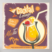 Cocktail Lounge Poster (Voorkant)